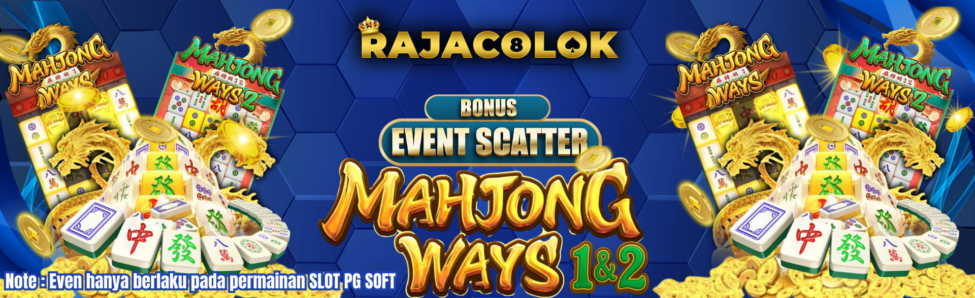EVENT KLAIM SCATTER MAHJONG WAYS 1 & 2
